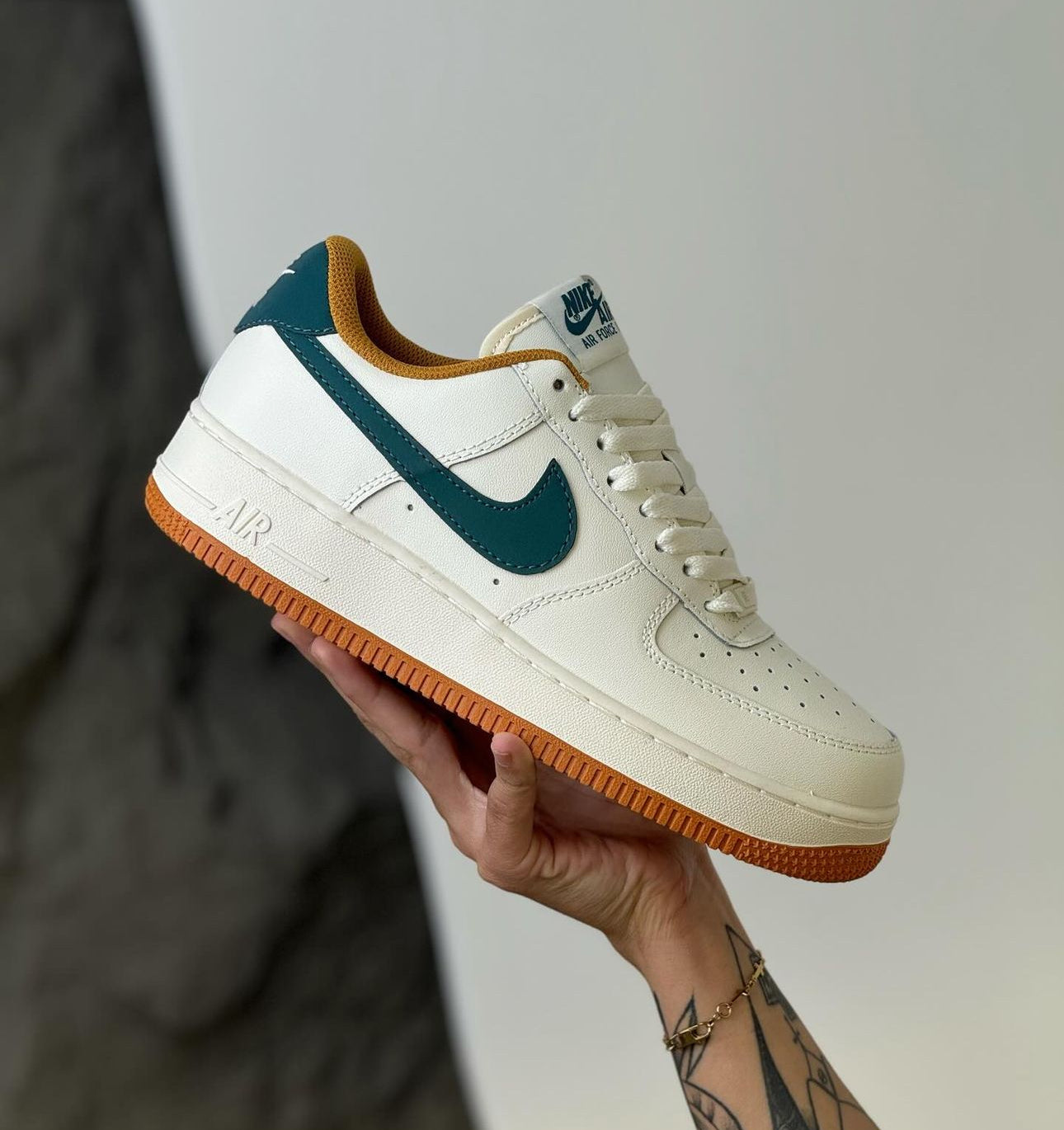 AIR FOR ONE BLANCO CHULO VERDE