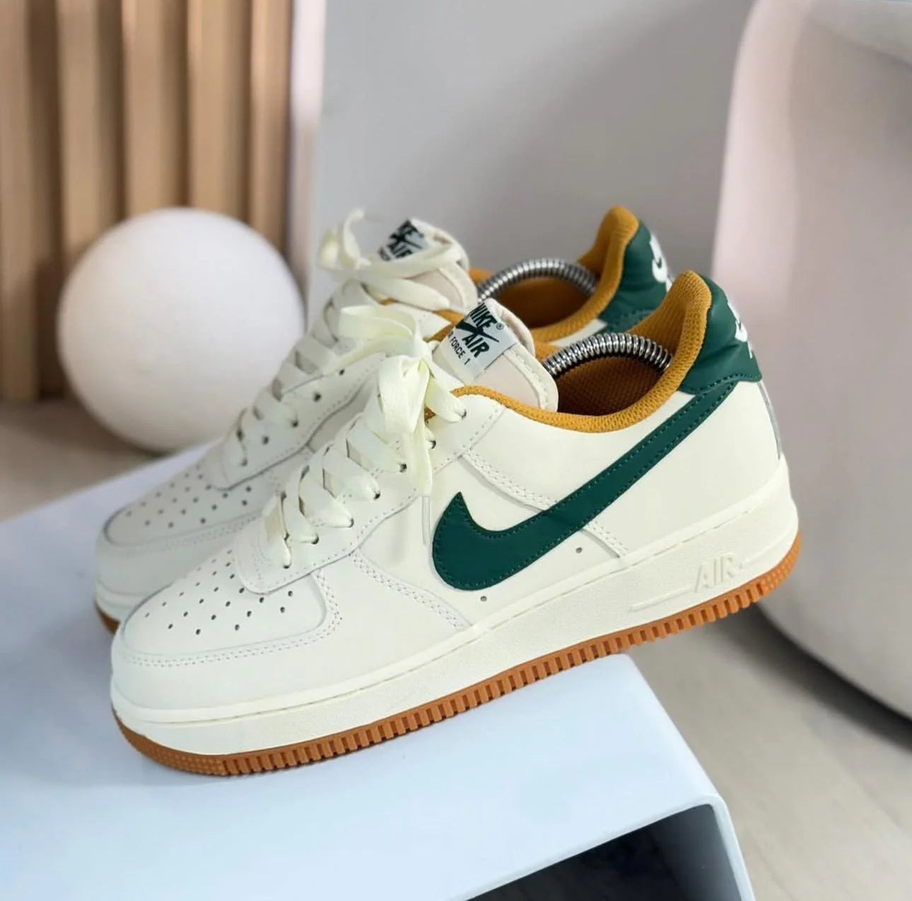AIR FOR ONE BLANCO CHULO VERDE