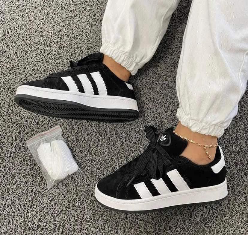 ADIDAS CAMPUS NEGRO - BLANCO