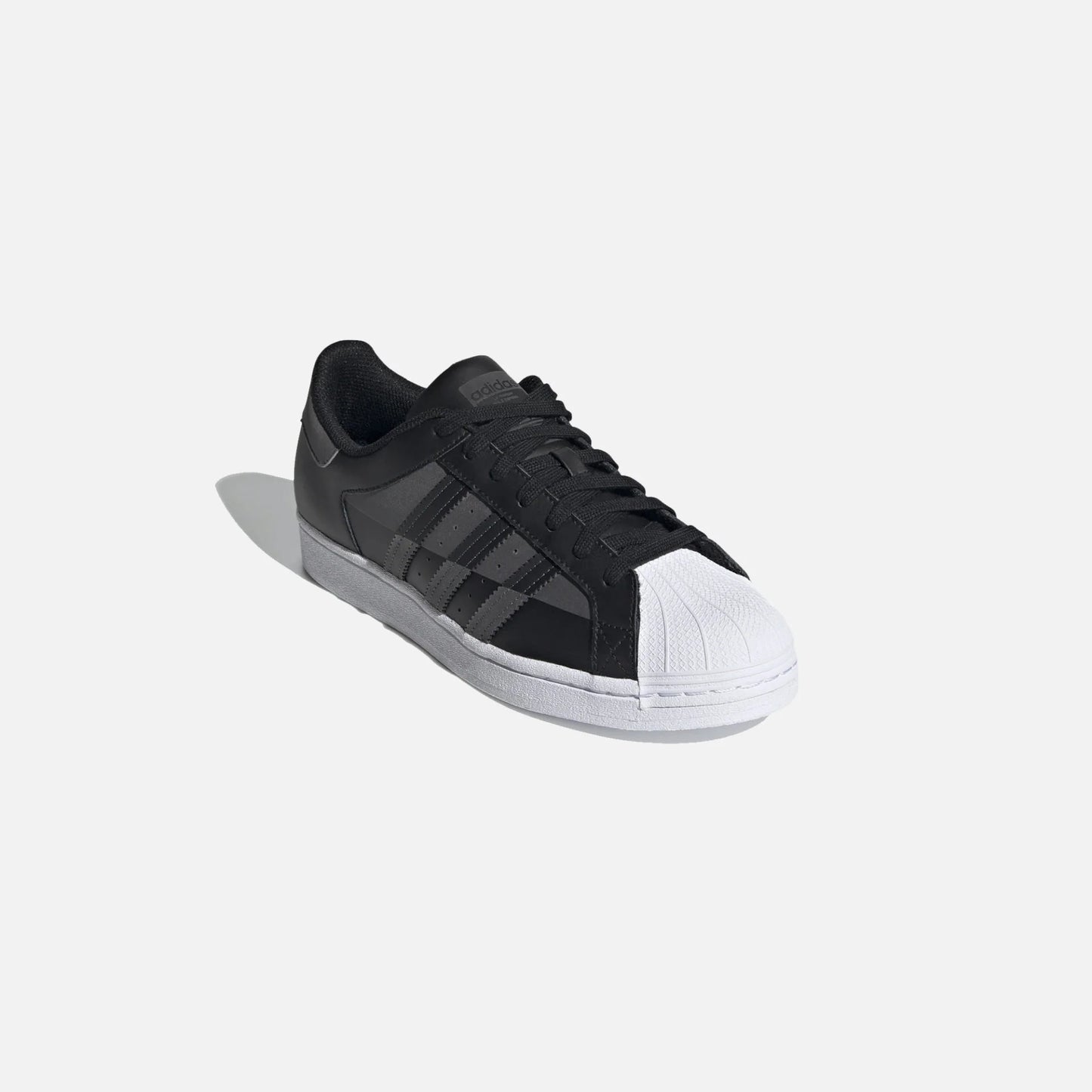 ADIDAS SUPER STAR NEGRO - GRIS